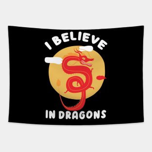 I Believe In Dragons Tapestry