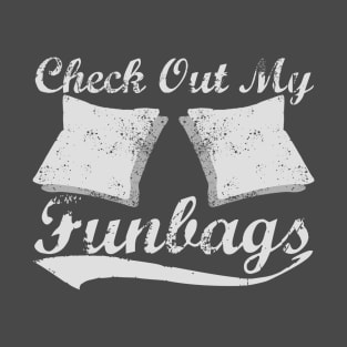 Funbags Funny Cornhole Summer Camping T-Shirt T-Shirt