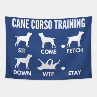 Cane Corso Training Italian Mastiff Tricks Tapestry