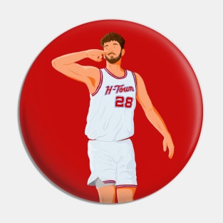 Alperen Sengun - Houston Rockets / H-Town Basketball Pin