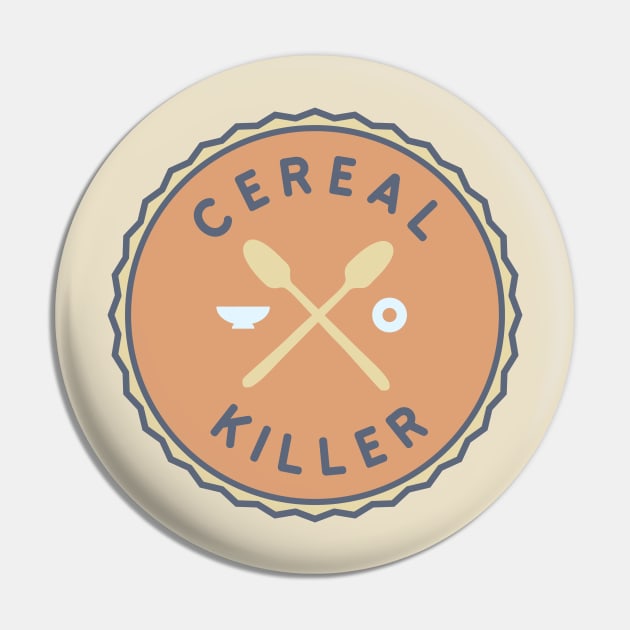 Cereal Killer Pin by zacrizy