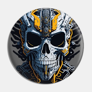 Mecha Skull S01 D95 Pin