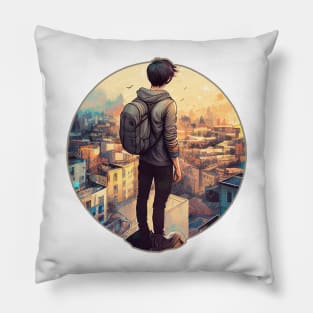 On the Edge of Everything Pillow