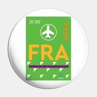 Airport Frankfurt FRA Pin