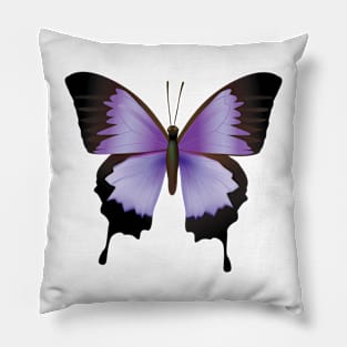 Purple Butterfly Pillow