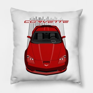 Corvette C6 Z06 - Crystal Red Pillow