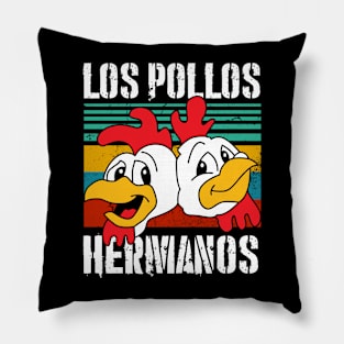 Los Pollos Hermanos Crack Vintage Pillow