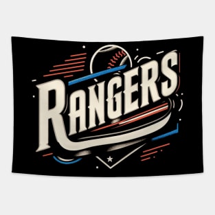 Rangers Fan Vintage Design Tapestry