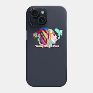 Young wild and free Phone Case