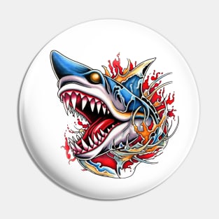 Shark Jaw Pin