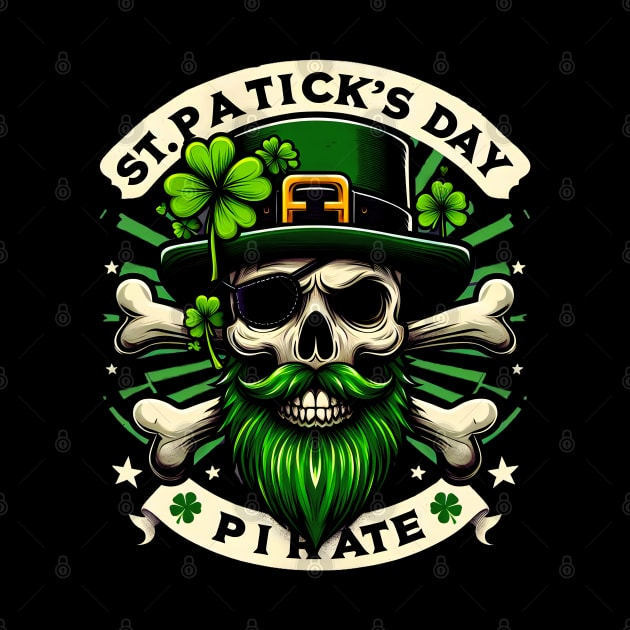 St. Patrick’s Pirate Skull by FreshIdea8