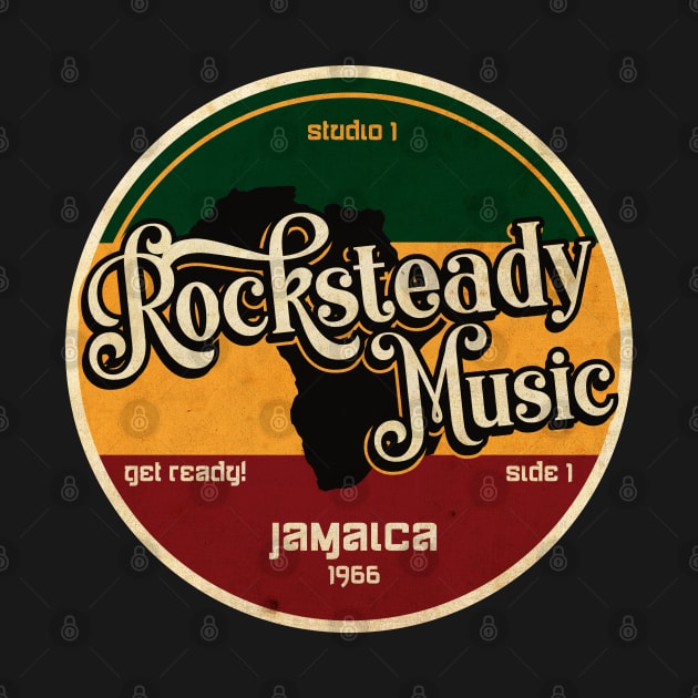 Rocksteady Music LP by CTShirts