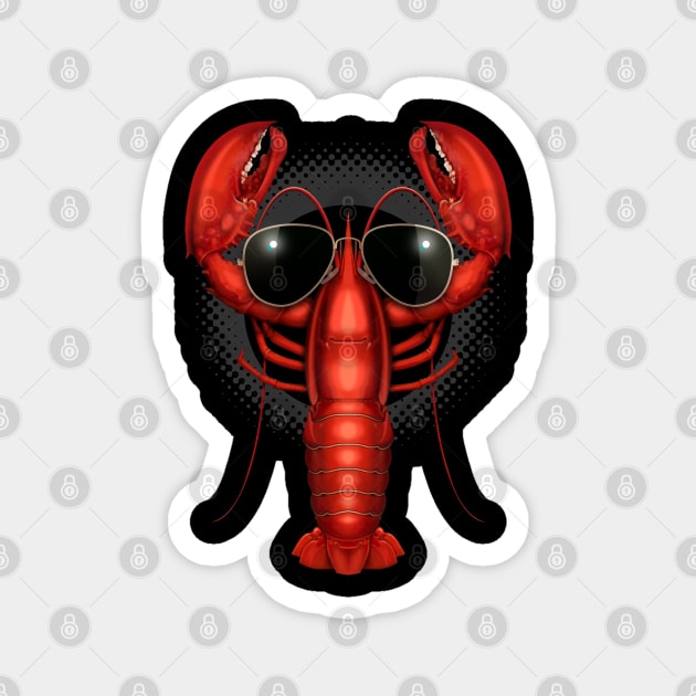 COOL LOBSTER Magnet by ADAMLAWLESS