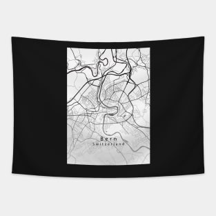 Bern Switzerland City map Tapestry