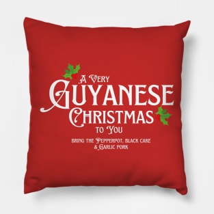 A Very Guyanese Christmas To You Pillow