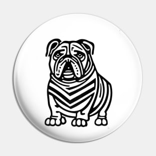 British Bulldog Pin