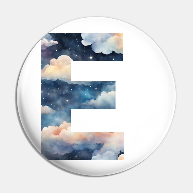 A pattern of cloud shapes filling the letter e Pin by Studio468