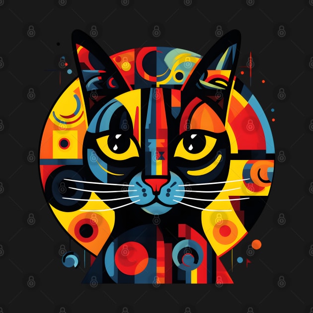 Cubism Cat by illu