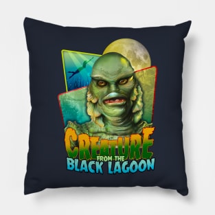 Creature From The Black Lagoon Pillow