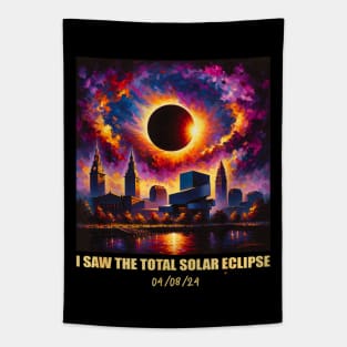 I saw the total solar eclipse 08/04/2024 Tapestry