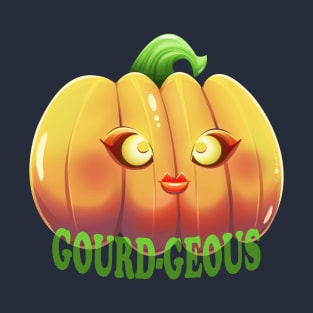 Gourd-geous Halloween Pumpkin T-Shirt