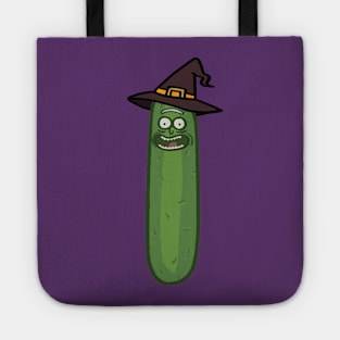 Halloween pickle cartoon Tote