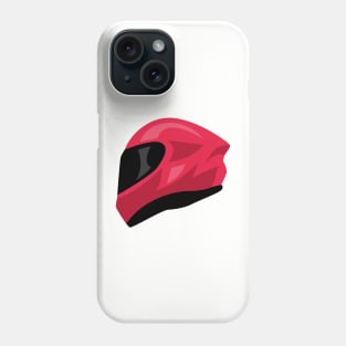 Red Helmet Phone Case