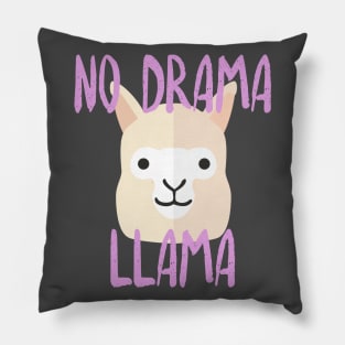 No Drama Llama Pillow