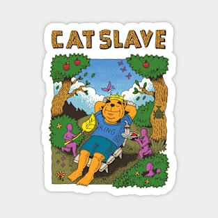 cat slave Magnet