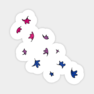 Heartstopper Leaves (Bi colours) Magnet