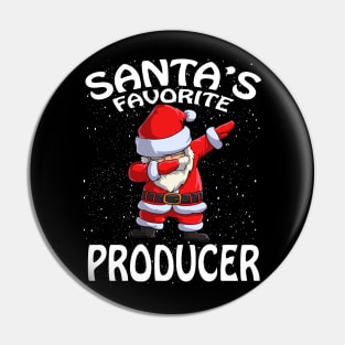 Santas Favorite Producer Christmas Pin