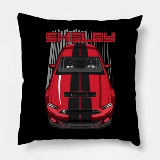 Shelby GT500 S197 - Red & Black Pillow