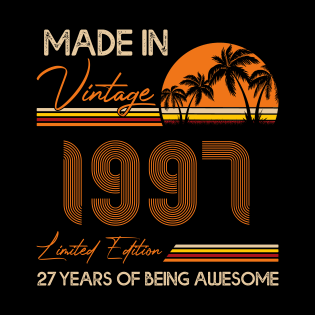 D4641997 Made In Vintage 1997 Limited Edition 27 Being Awesome by shattorickey.fashion