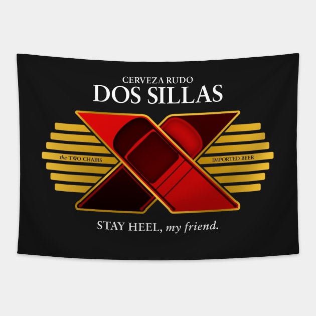 DOS SILLAS - Cerveza Ruda Tapestry by Heel Shirts