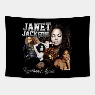 Janet Jackson Vintage Together Again Tapestry