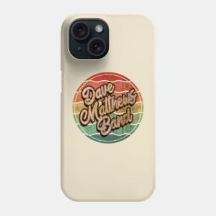 Retro Vintage Dave Matthews Band Phone Case