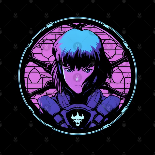 Cybernetic Journeys: Ghost in the Shell Aesthetics, Techno-Thriller Manga, and Mind-Bending Cyber Warfare Art by insaneLEDP