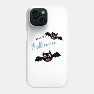 Halloween Bat doodle Phone Case