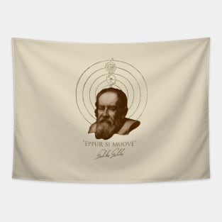 galileo galilei eppur si muove Tapestry