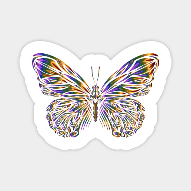 Butterfly Colorful Magnet by Utopia Shop