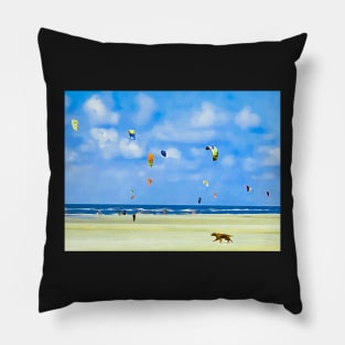 Kite Beach No. 3 Pillow