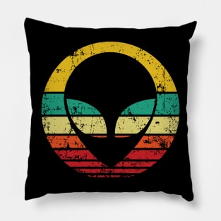 Alien sunset Pillow