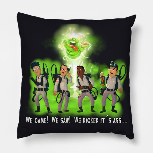 GHOSTBUSTER Pillow by joseramos