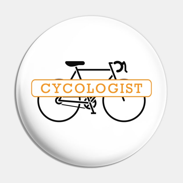 Cyclist - Cycologist Pin by KC Happy Shop