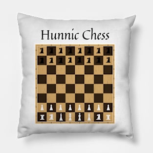 Hunnic chess Pillow