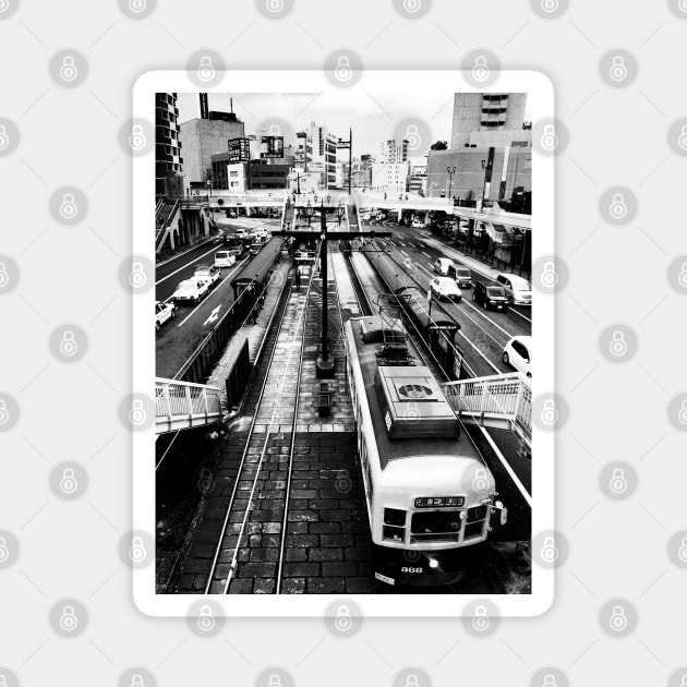 Photography - Nagasaki Tramway Magnet by Karoのkyuuto