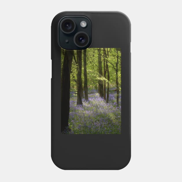 Bluebell Woods Phone Case by RJDowns