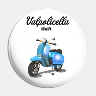 Valpotlicella Italy Scooter poster Pin