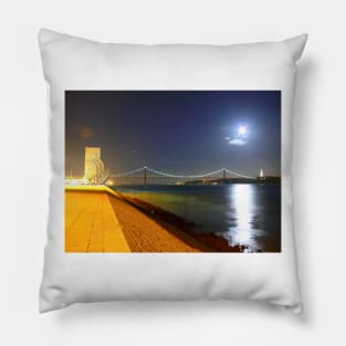 Summer night. Lisbon Pillow