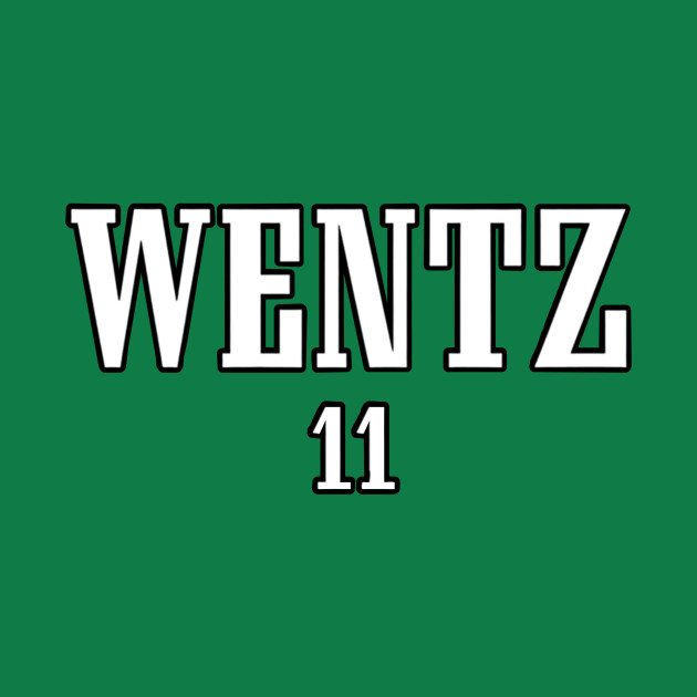 carson wentz jersey shirt